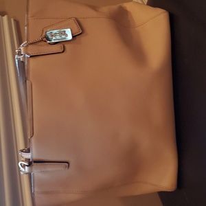 Coach tan tote